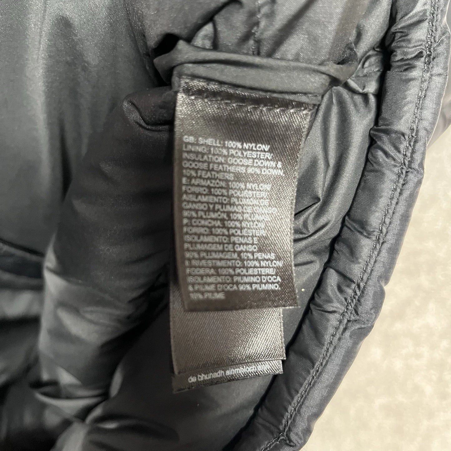 The North Face Gilet – Men's Large Black Nuptse 700 Down Body Warmer
