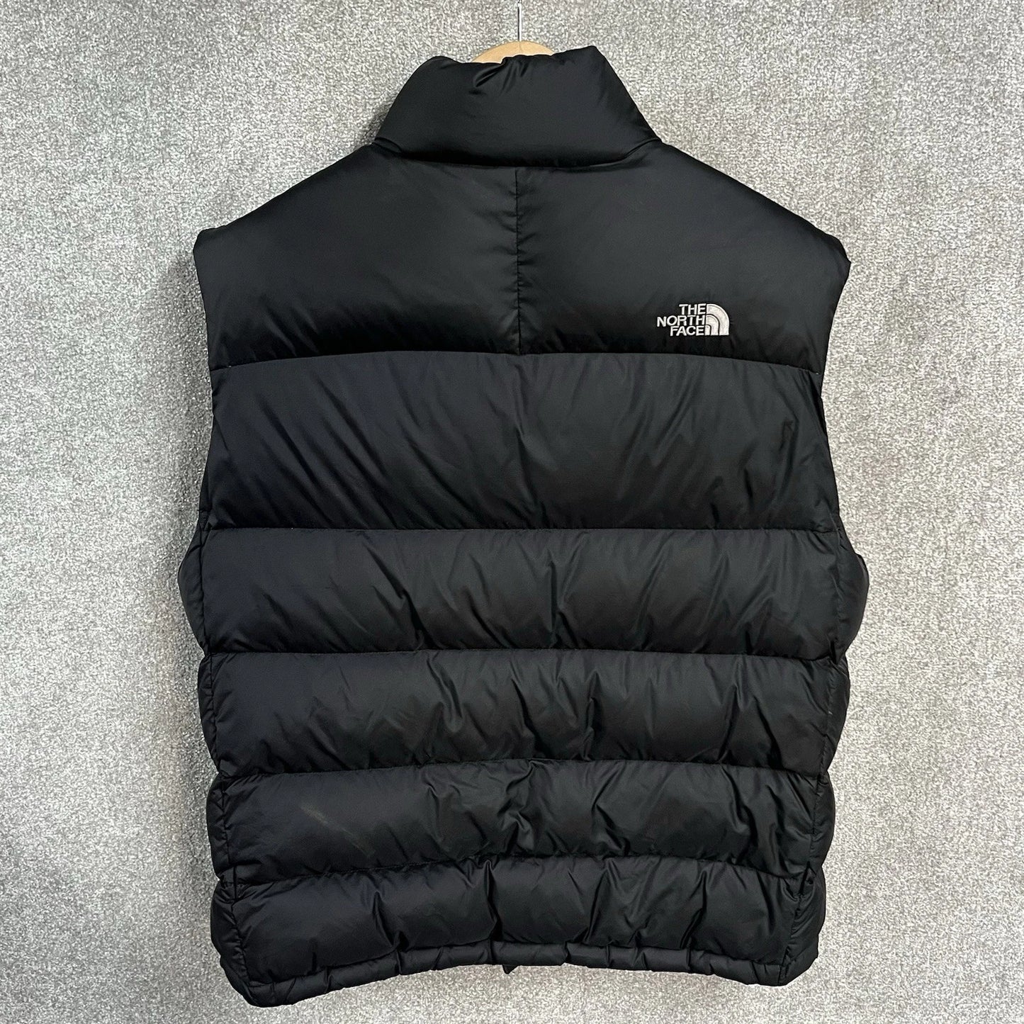 The North Face Gilet – Men's Large Black Nuptse 700 Down Body Warmer