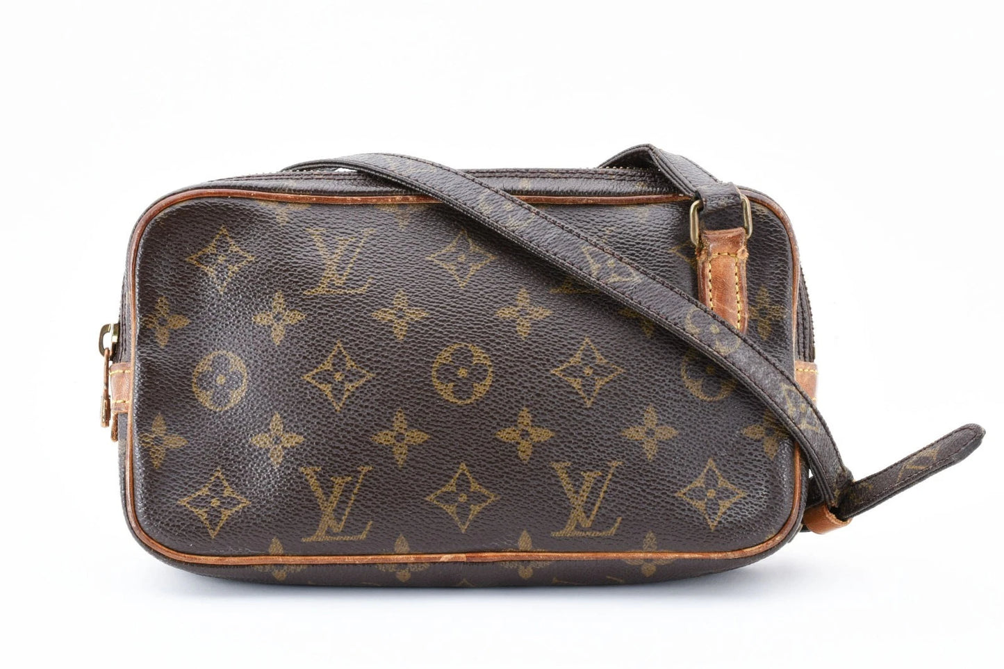 Louis Vuitton Red Interior Shoulder Bag – Monogram Canvas (M51828)