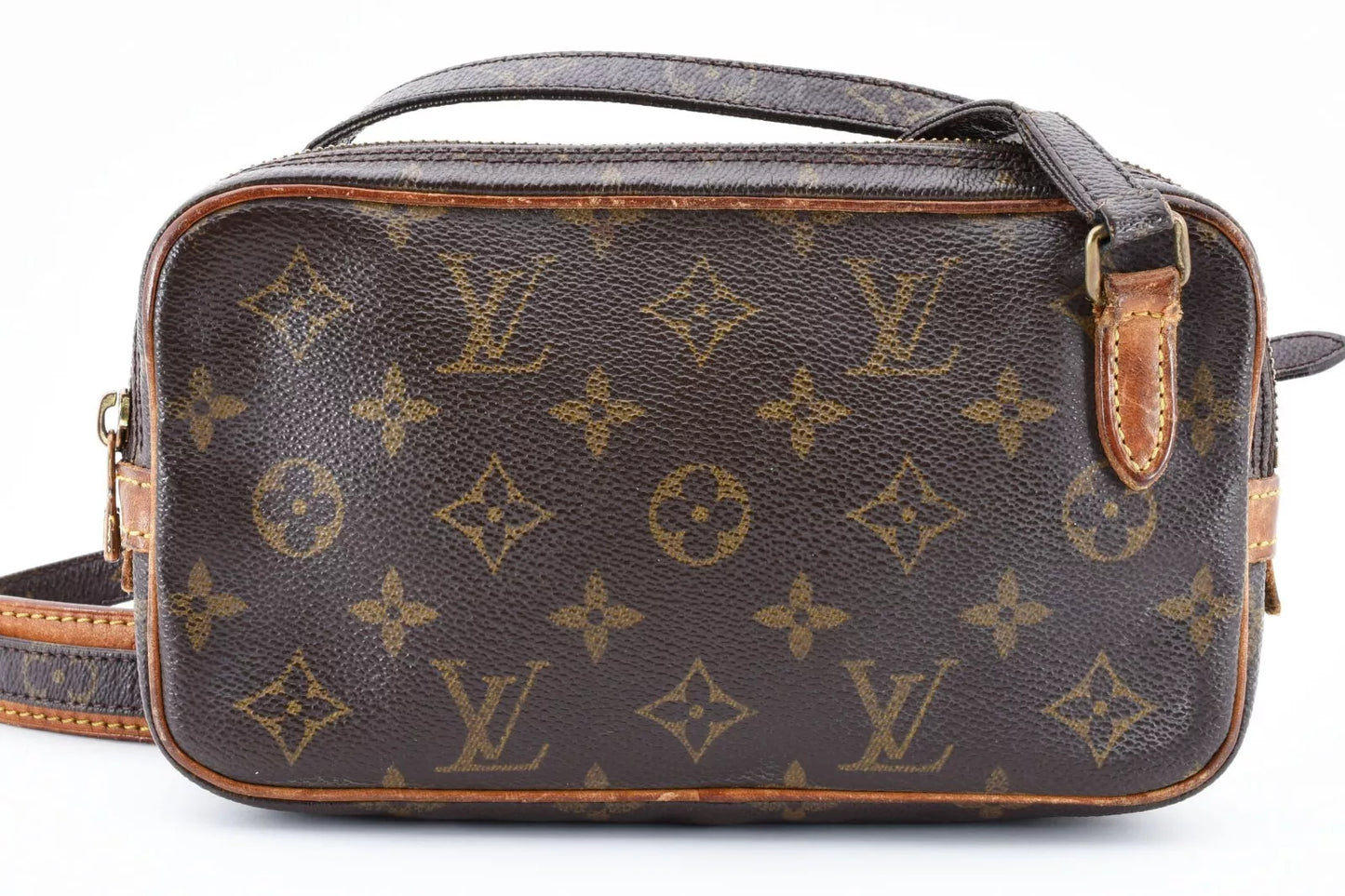 Louis Vuitton Red Interior Shoulder Bag – Monogram Canvas (M51828)