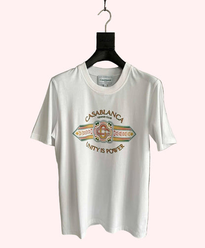 Casablanca Classic Resort Printed T-Shirt – White (Unisex, New with Tags)