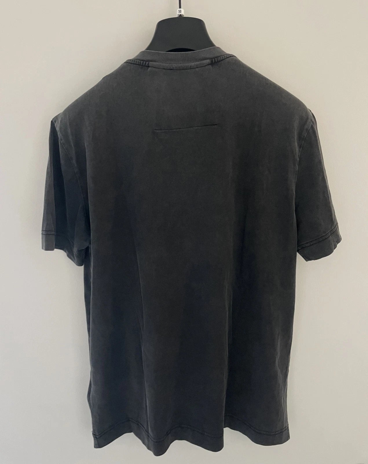 Givenchy Barbed Wire T-Shirt – Slim Fit Black Faded Grey (Size S)