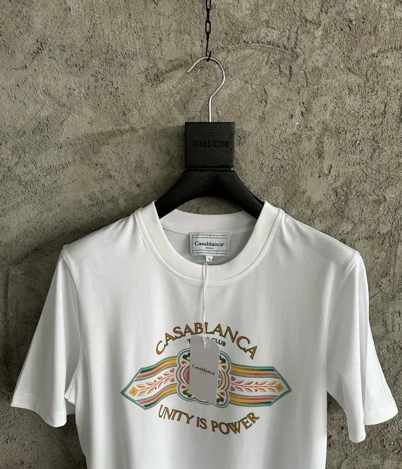 Casablanca Classic Resort Printed T-Shirt – White (Unisex, New with Tags)