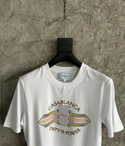Casablanca Classic Resort Printed T-Shirt – White (Unisex, New with Tags)