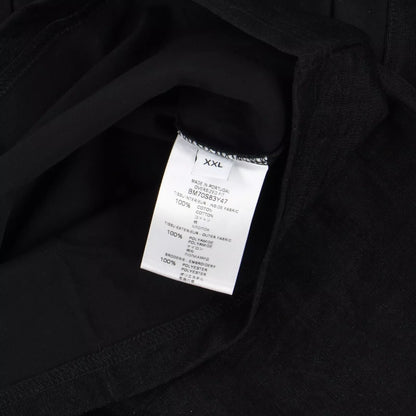 Givenchy Black Embroidered Logo Mesh Overlay Oversized T-Shirt (XXL, SS20)