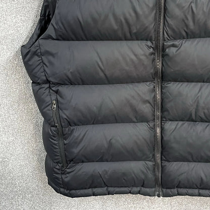 The North Face Gilet – Men's Large Black Nuptse 700 Down Body Warmer