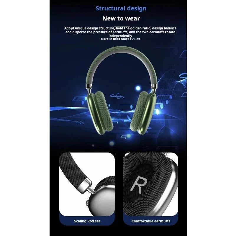 Original Air Max Wireless Bluetooth Earphones – Noise Cancelling Mic