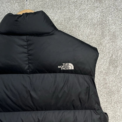The North Face Gilet – Men's Large Black Nuptse 700 Down Body Warmer