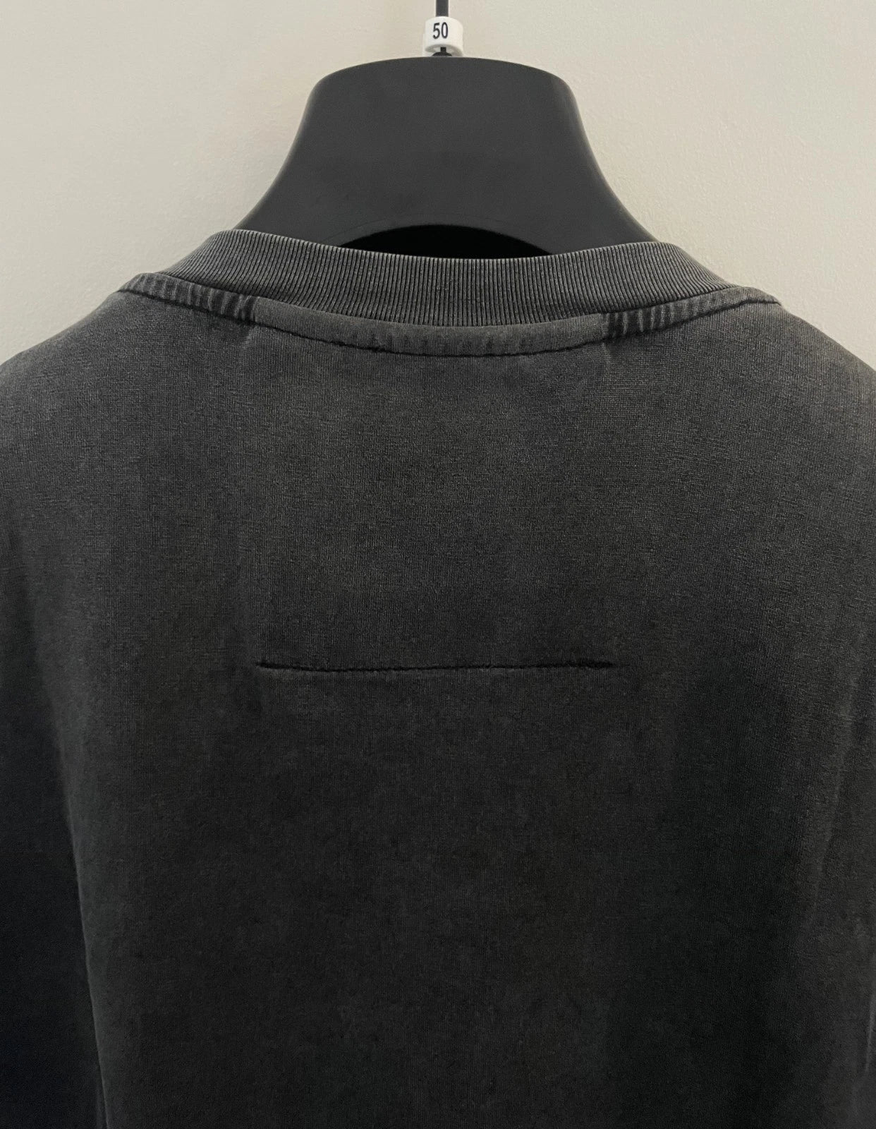 Givenchy Barbed Wire T-Shirt – Slim Fit Black Faded Grey (Size S)