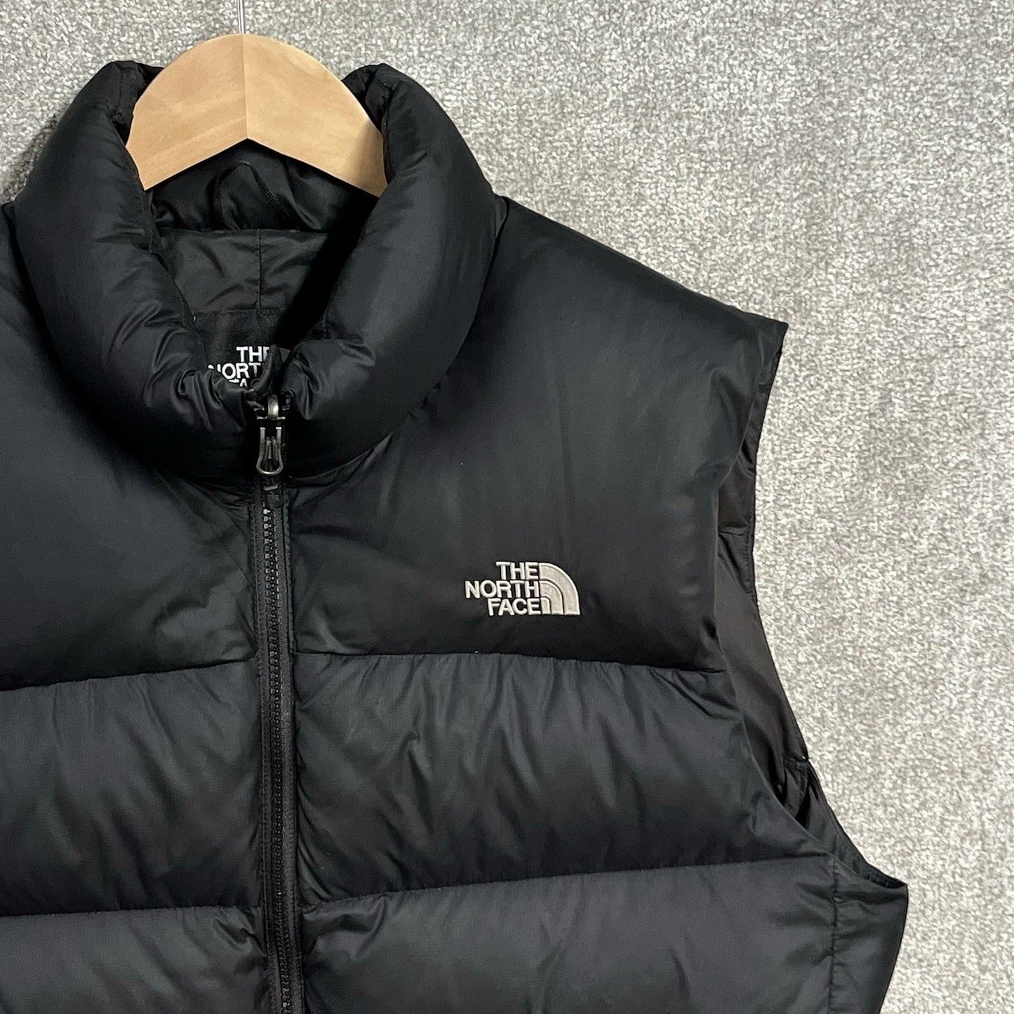 The North Face Gilet – Men's Large Black Nuptse 700 Down Body Warmer
