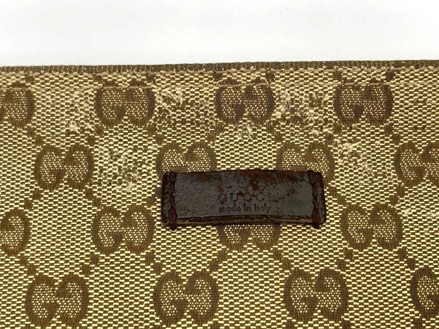 Gucci GG Canvas Sherry Crossbody Bag – Brown (189749 Authentic Pre-owned)