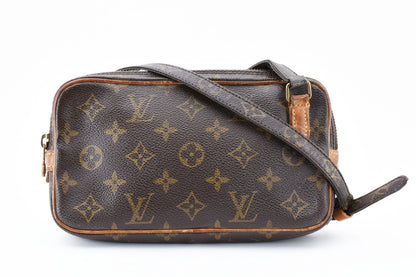 Louis Vuitton Red Interior Shoulder Bag – Monogram Canvas (M51828)