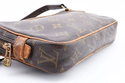 Louis Vuitton Red Interior Shoulder Bag – Monogram Canvas (M51828)